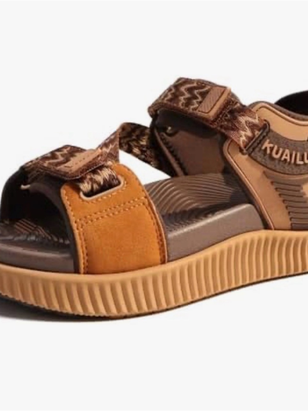 KuaiLu Womens Orthotic Walking Sandals Plantar Fasciitis Arch Support Ladies...